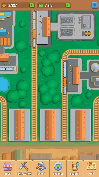 Train. Station. Railroad. [MOD: безлимитные деньги и ресурсы] Screenshot 2