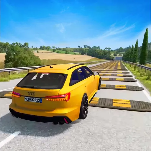 Beam Drive Road Crash 3D Games [MOD: безлимитные деньги и все машины открыты] Screenshot 1