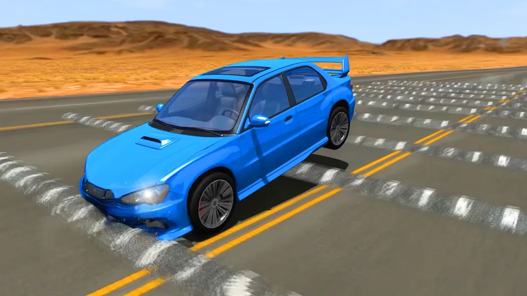 Beam Drive Road Crash 3D Games [MOD: безлимитные деньги и все машины открыты] Screenshot 2