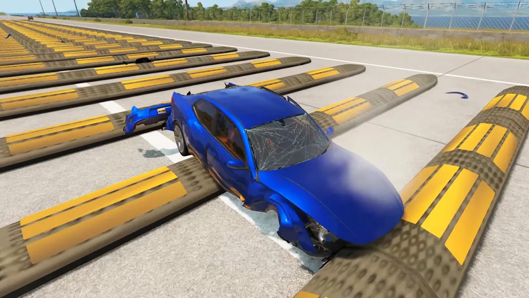 Beam Drive Road Crash 3D Games [MOD: безлимитные деньги и все машины открыты] Screenshot 5