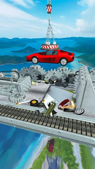 Car Crusher Kingdom [MOD: безлимитные деньги и все машины] Screenshot 1