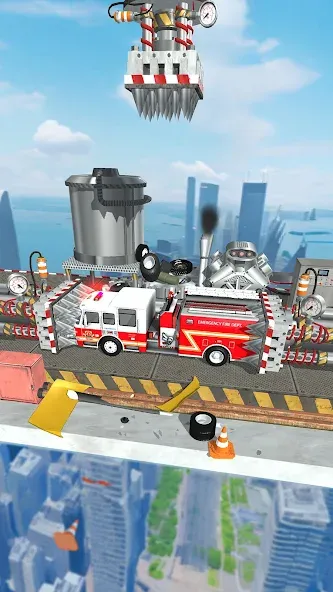 Car Crusher Kingdom [MOD: безлимитные деньги и все машины] Screenshot 3