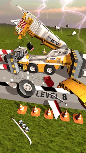 Car Crusher [MOD: безлимитные деньги и все машины открыты] Screenshot 3