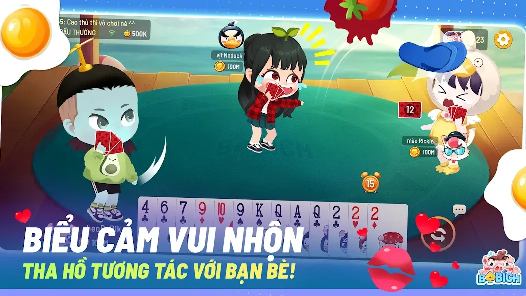 Ba Bich - Tien Len Mien Nam [MOD: безлимитные монеты и подсказки] Screenshot 4
