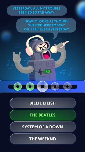 Music Robo Quiz [MOD: безлимитные подсказки и жизни] Screenshot 1