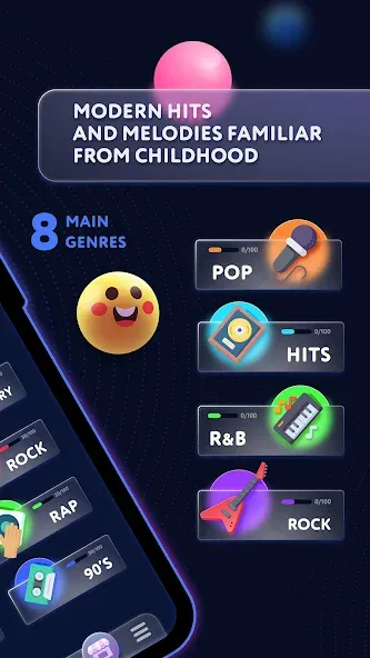 Music Robo Quiz [MOD: безлимитные подсказки и жизни] Screenshot 3