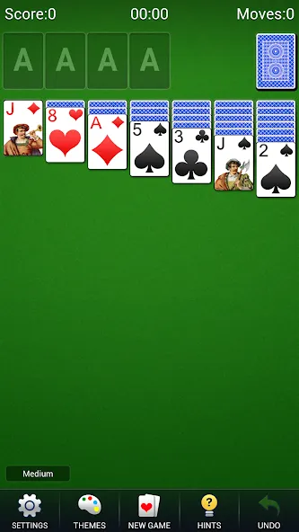 Solitaire -Klondike Card Games [MOD: без рекламы и безлимитные подсказки] Screenshot 1
