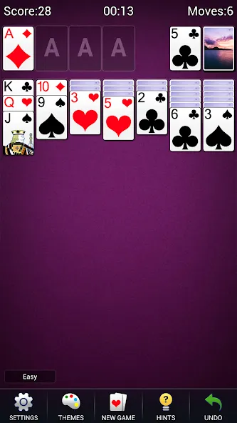 Solitaire -Klondike Card Games [MOD: без рекламы и безлимитные подсказки] Screenshot 3
