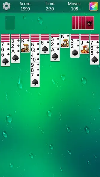 Spider Solitaire Fun [MOD: без рекламы и подсказки доступны] Screenshot 4