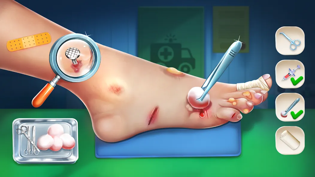 Doctor Hospital Games Offline [MOD: безлимитные деньги и всё открыто] Screenshot 5