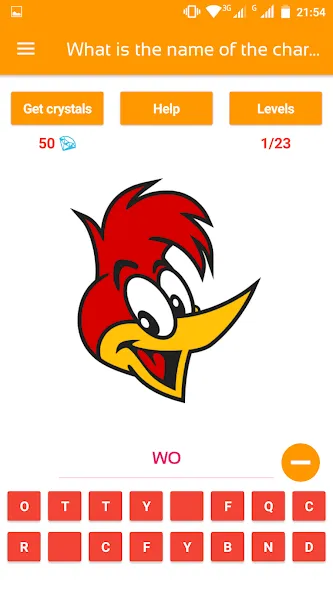 Cartoon Quiz [MOD: безлимитные подсказки и все персонажи] Screenshot 1