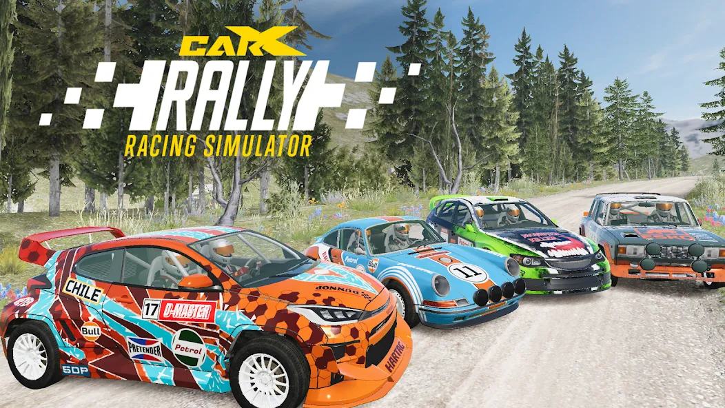CarX Rally [MOD: безлимитные деньги и все автомобили] Screenshot 1