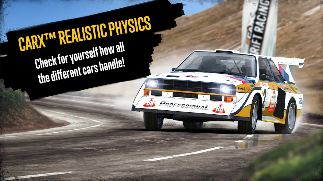 CarX Rally [MOD: безлимитные деньги и все автомобили] Screenshot 3