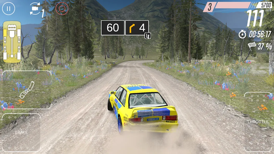 CarX Rally [MOD: безлимитные деньги и все автомобили] Screenshot 5