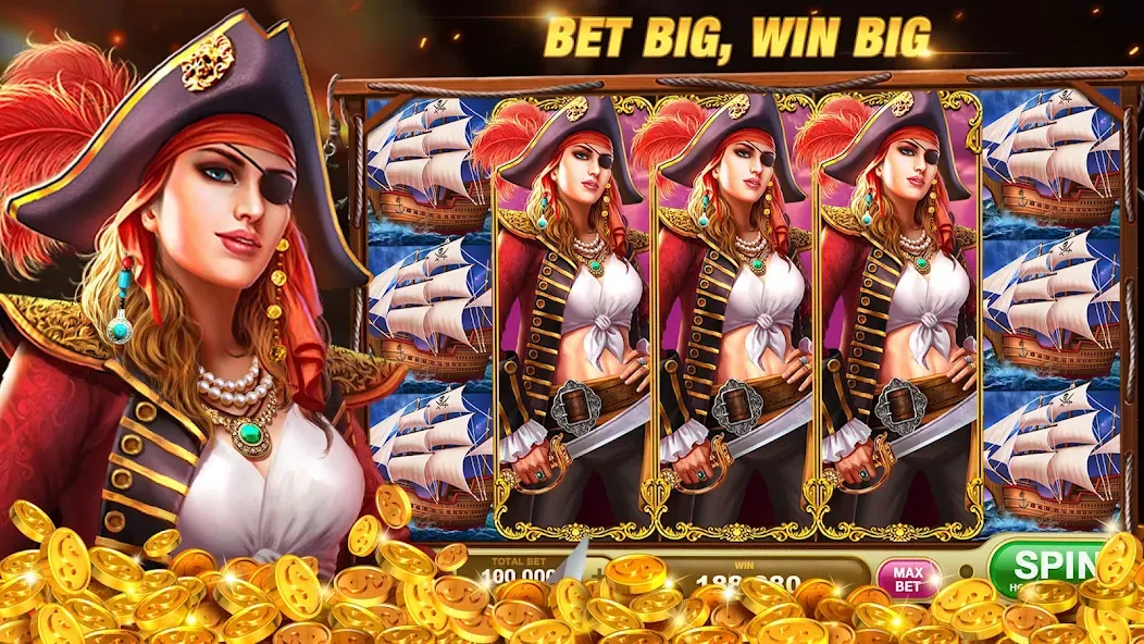 Slots Rush: Vegas Casino Slots [MOD: безлимитные монеты и бонусы] Screenshot 5