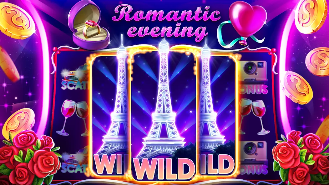 Slots Crush online casino game [MOD: безлимитные монеты и бонусы] Screenshot 4