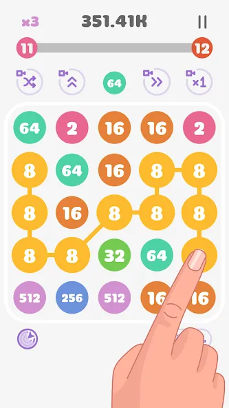 Connect the Pops! [MOD: без рекламы и много монет] Screenshot 1