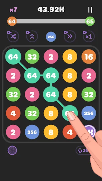 Connect the Pops! [MOD: без рекламы и много монет] Screenshot 2
