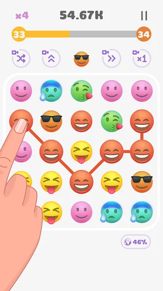Connect the Pops! [MOD: без рекламы и много монет] Screenshot 3