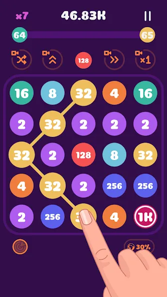 Connect the Pops! [MOD: без рекламы и много монет] Screenshot 5