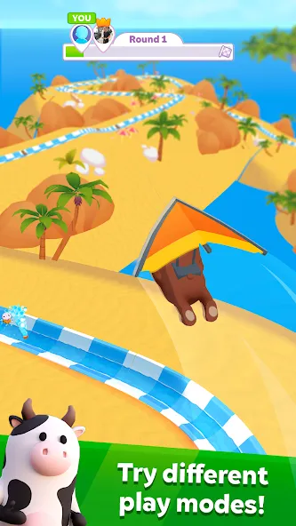 aquapark.io [MOD: безлимитные монеты и ускорение] Screenshot 2