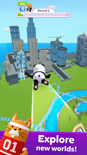 aquapark.io [MOD: безлимитные монеты и ускорение] Screenshot 5