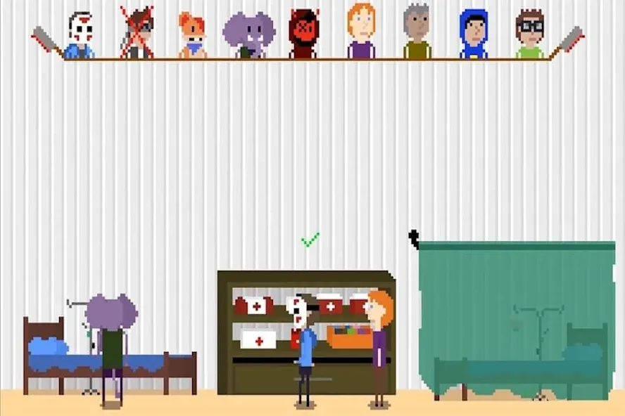 There's a Butcher Around [MOD: открыты все персонажи и уровни] Screenshot 2