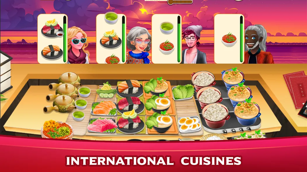 Cooking Mastery: Kitchen games [MOD: много монет и все рецепты] Screenshot 5