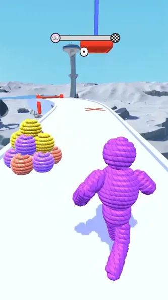Rope-Man Run [MOD: безлимитные монеты и энергия] Screenshot 1