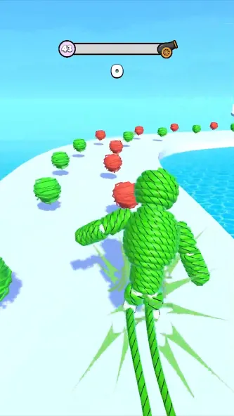 Rope-Man Run [MOD: безлимитные монеты и энергия] Screenshot 2