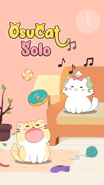 OsuCat Solo: Popcat Duet Music [MOD: все песни и идеальный автоклик] Screenshot 1