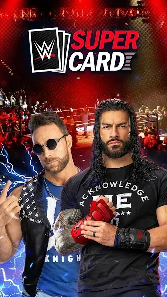 WWE SuperCard - Battle Cards [MOD: безлимитные деньги и все карты] Screenshot 1