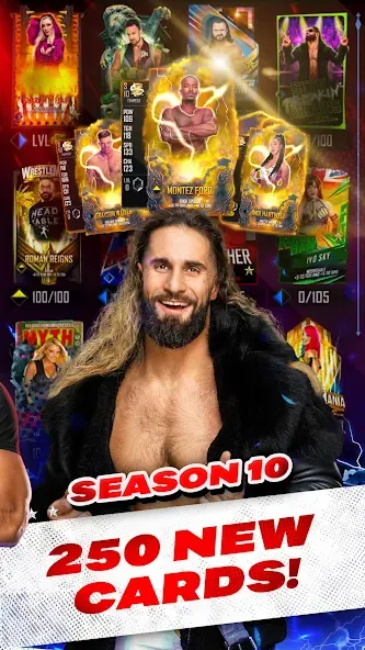 WWE SuperCard - Battle Cards [MOD: безлимитные деньги и все карты] Screenshot 2