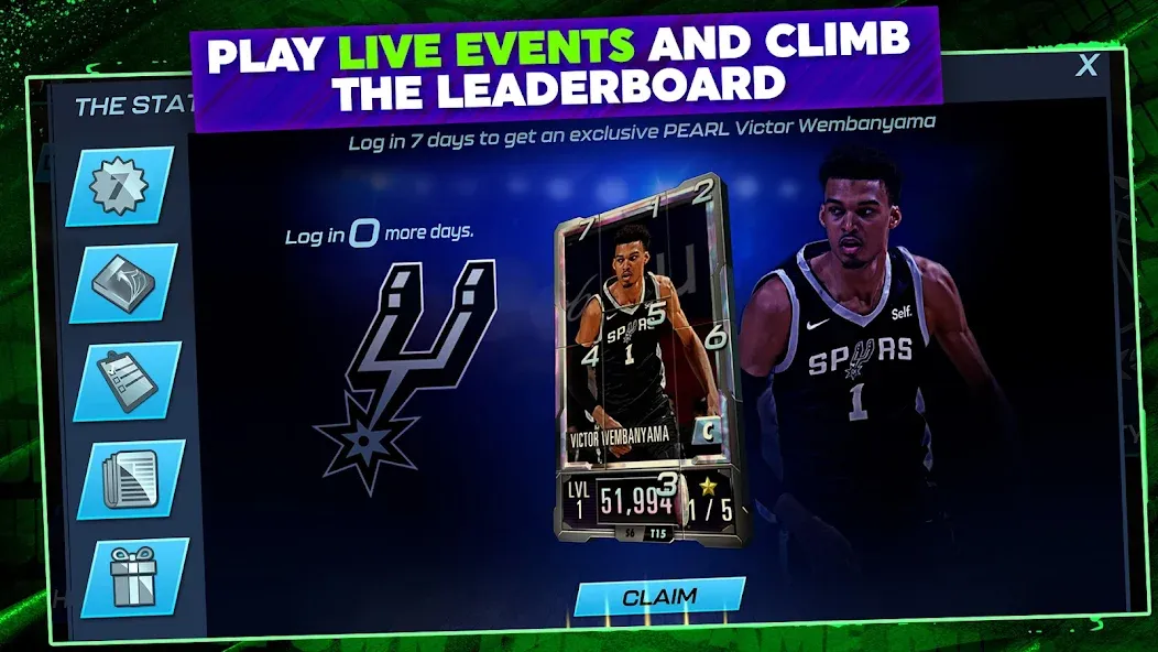 NBA 2K Mobile Basketball Game [MOD: безлимитные деньги и усиленные игроки] Screenshot 4