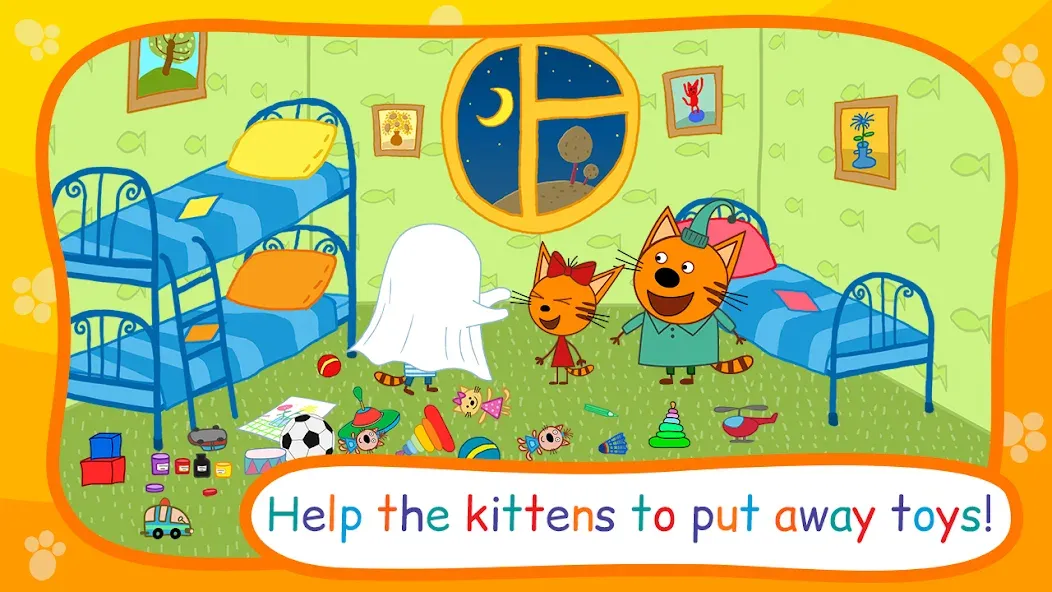 Kid-E-Cats: Bedtime Stories [MOD: разблокированы все сказки и персонажи] Screenshot 1