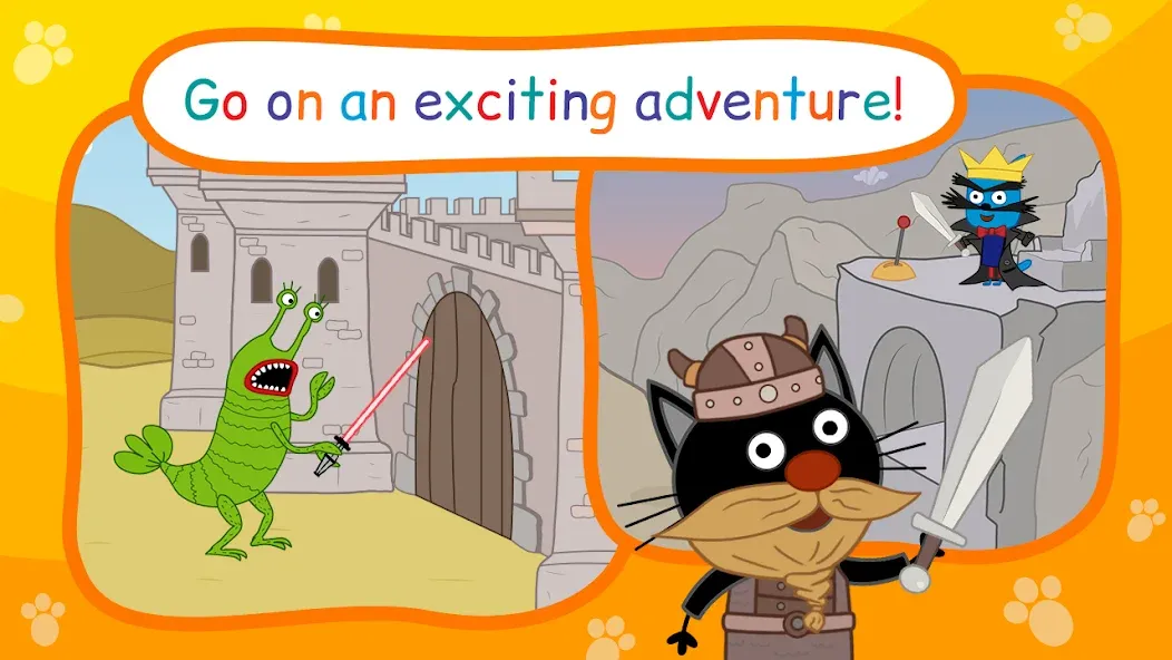 Kid-E-Cats: Bedtime Stories [MOD: разблокированы все сказки и персонажи] Screenshot 2