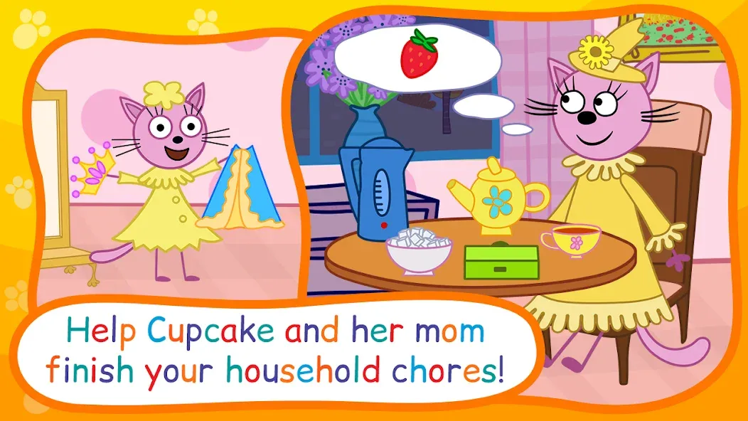 Kid-E-Cats: Bedtime Stories [MOD: разблокированы все сказки и персонажи] Screenshot 3