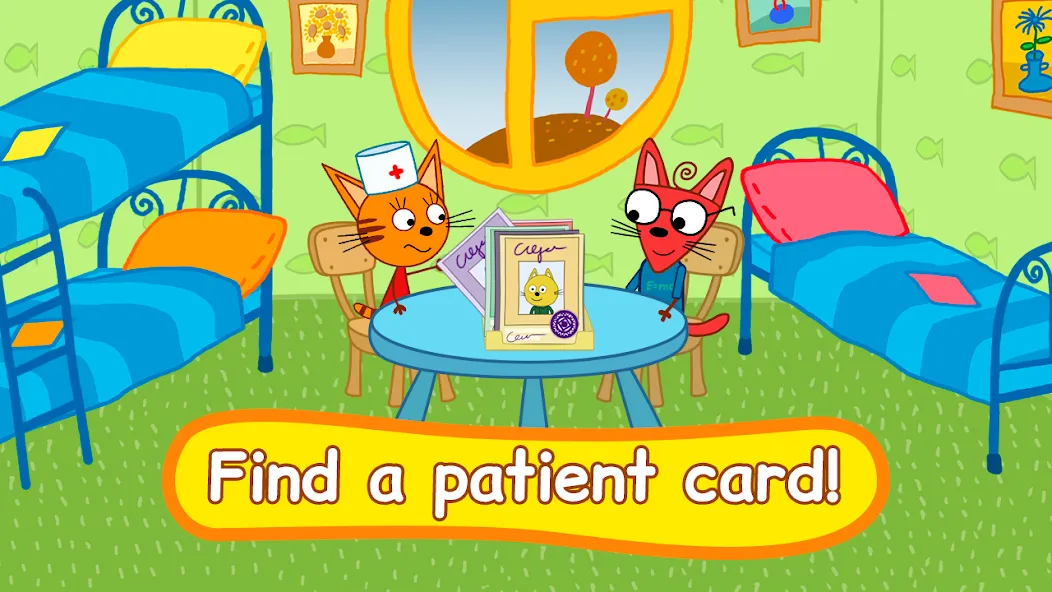 Kid-E-Cats: Animal hospital [MOD: безлимитные деньги и все питомцы открыты] Screenshot 1