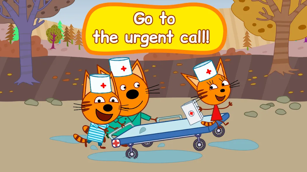 Kid-E-Cats: Animal hospital [MOD: безлимитные деньги и все питомцы открыты] Screenshot 4