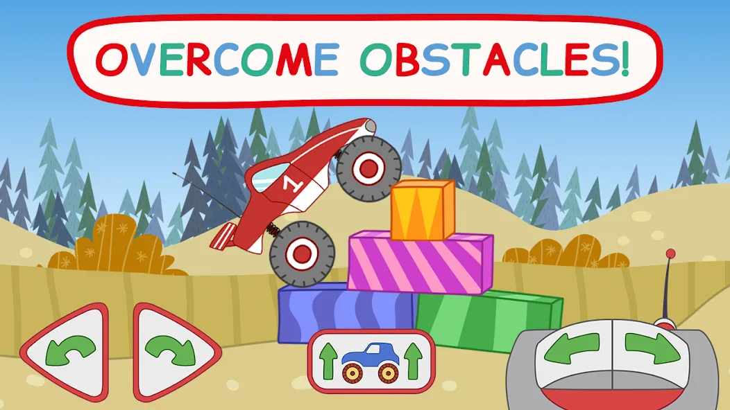 Kid-E-Cats: Kids Monster Truck [MOD: безлимитные деньги и все машины открыты] Screenshot 3