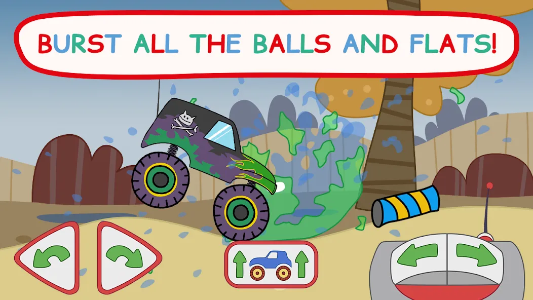 Kid-E-Cats: Kids Monster Truck [MOD: безлимитные деньги и все машины открыты] Screenshot 5