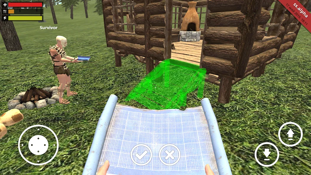 Survival Simulator [MOD: много ресурсов и нет голода] Screenshot 4