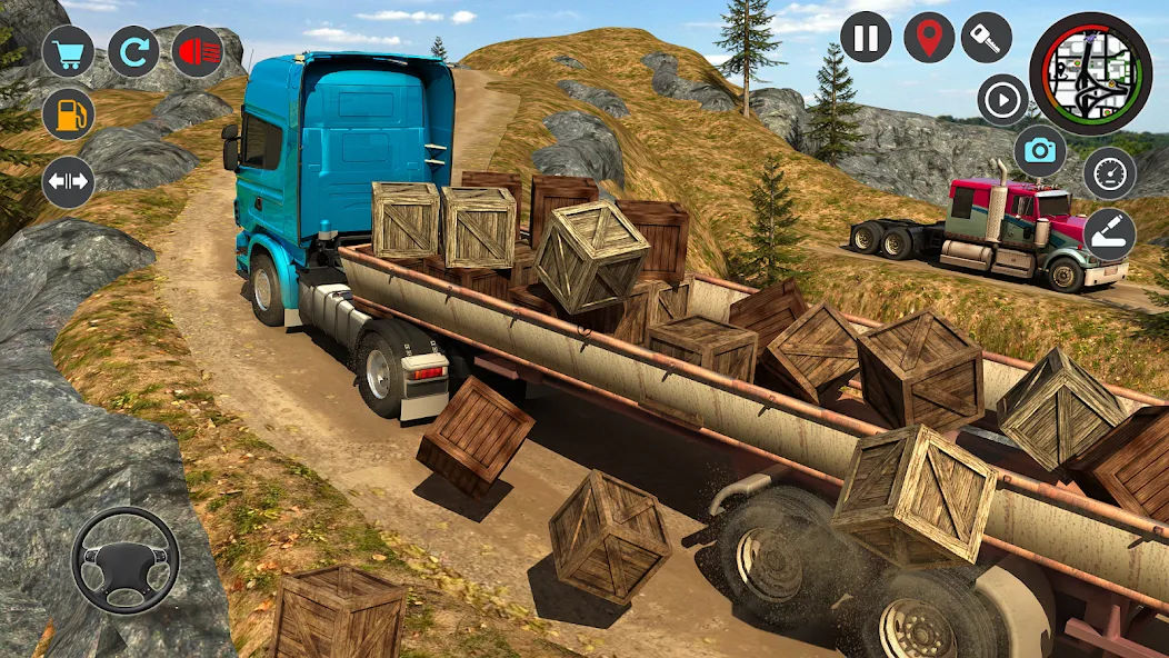 Transport Simulator Truck Game [MOD: безлимитные деньги и топливо] Screenshot 3
