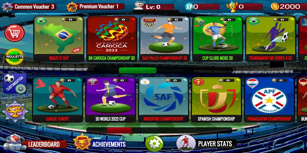 Button Football [MOD: без рекламы и открыты все команды] Screenshot 2