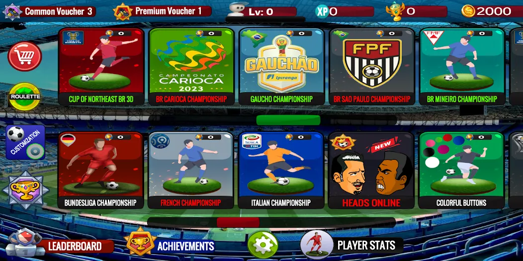 Button Football [MOD: без рекламы и открыты все команды] Screenshot 3