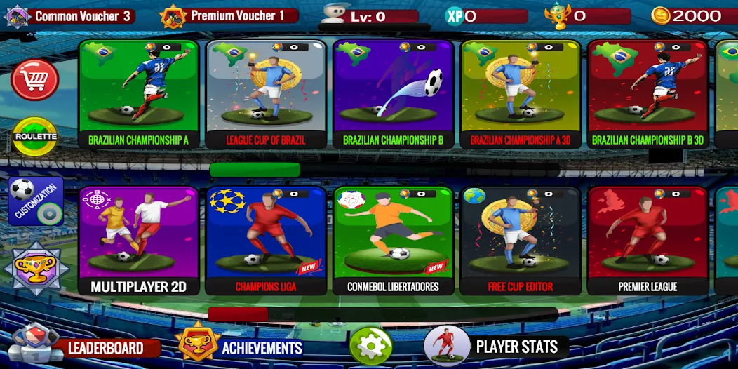 Button Football [MOD: без рекламы и открыты все команды] Screenshot 5