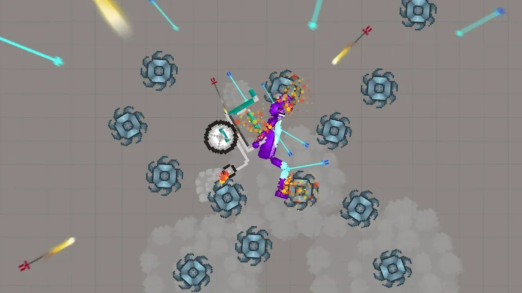 Dismounting Playground [MOD: безлимитные деньги и все машины открыты] Screenshot 4
