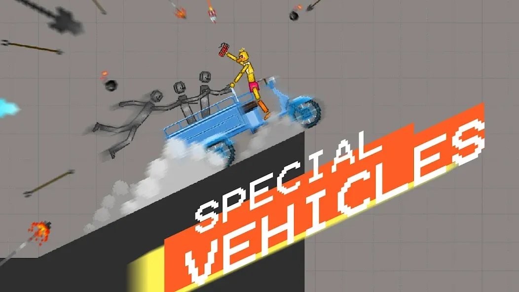 Dismounting Playground [MOD: безлимитные деньги и все машины открыты] Screenshot 5