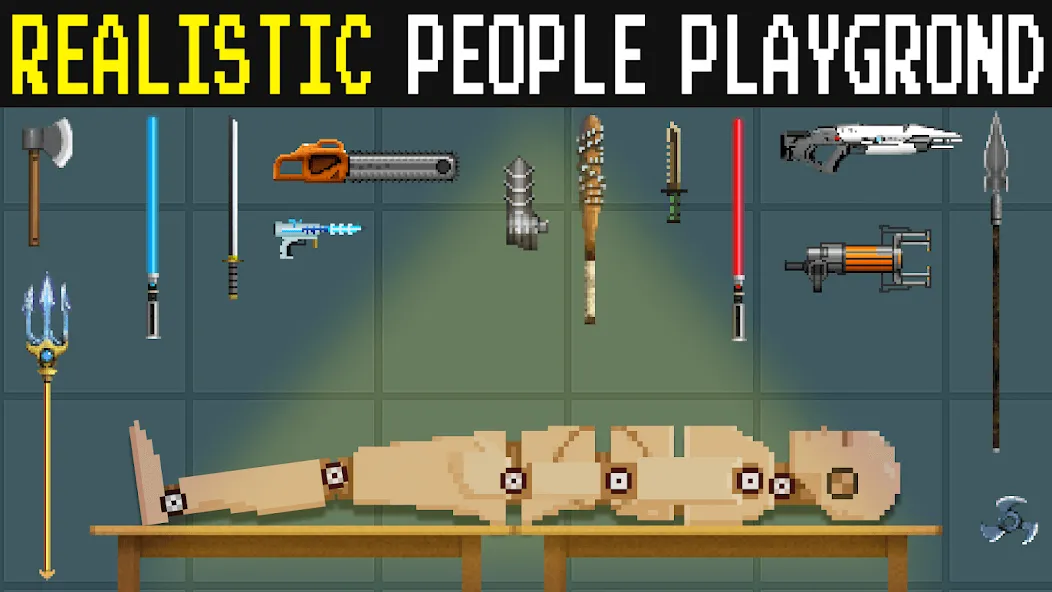 Ragdoll Human Workshop [MOD: безлимитные ресурсы и открыты все предметы] Screenshot 3