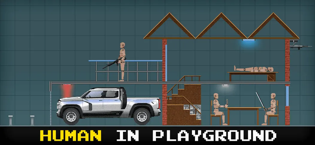Ragdoll Human Workshop [MOD: безлимитные ресурсы и открыты все предметы] Screenshot 5